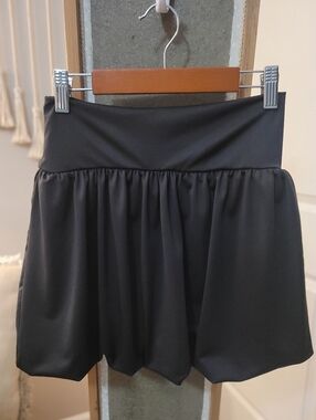 Black Bubble Skirt